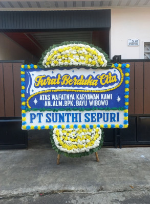 Papan Bunga Duka di Palangka