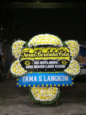 Papan Bunga Duka di Palangka